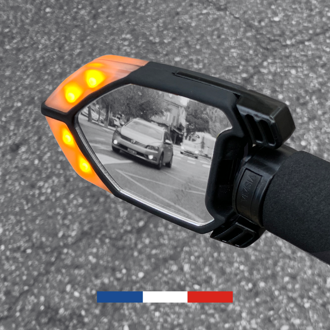 Photo de Rétroviseur avec clignotant intégré – Adulte – QLIR par Tekstrem