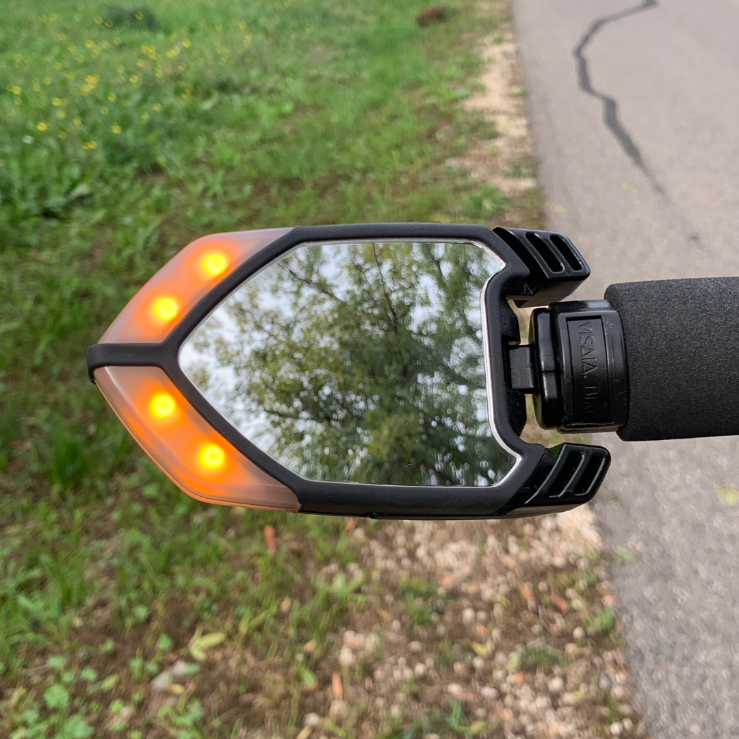 Photo de Rétroviseur avec clignotant intégré – Adulte – QLIR par Tekstrem