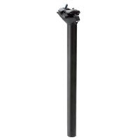 Tige de selle Promax 31,6 mm aluminium noir – Longueur 350 mm, offset 12 mm, robuste et confortable