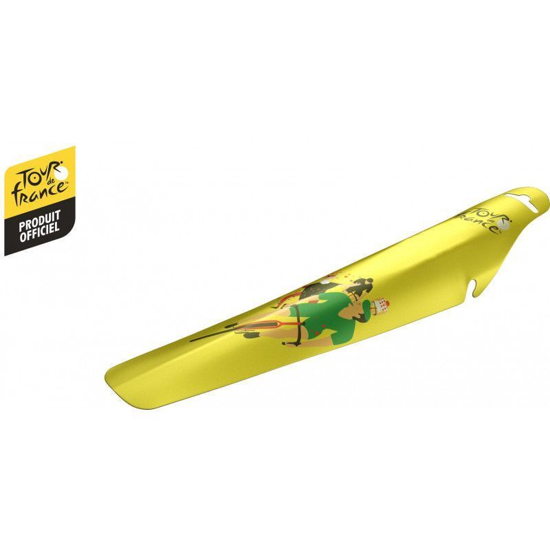 Garde-boue arrière vélo – Édition spéciale Tour de France – Au Tour de la Fête – Protection colorée et festive