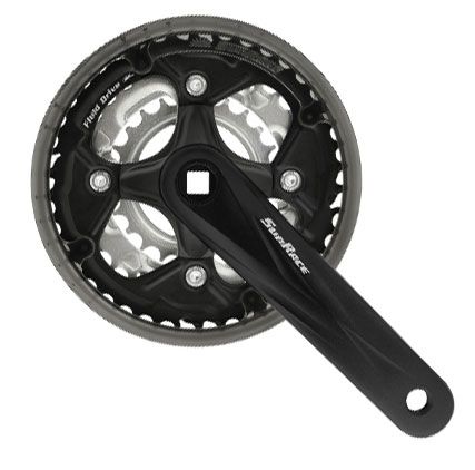 PEDALIER 24X34X42 SUNRACE 170mm 7 / 8 V