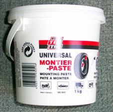 Pâte de Montage Haute Qualité TIP TOP – Seau 1 kg Certifiée TÜV – Montage Facile et Sécurisé des Pneus