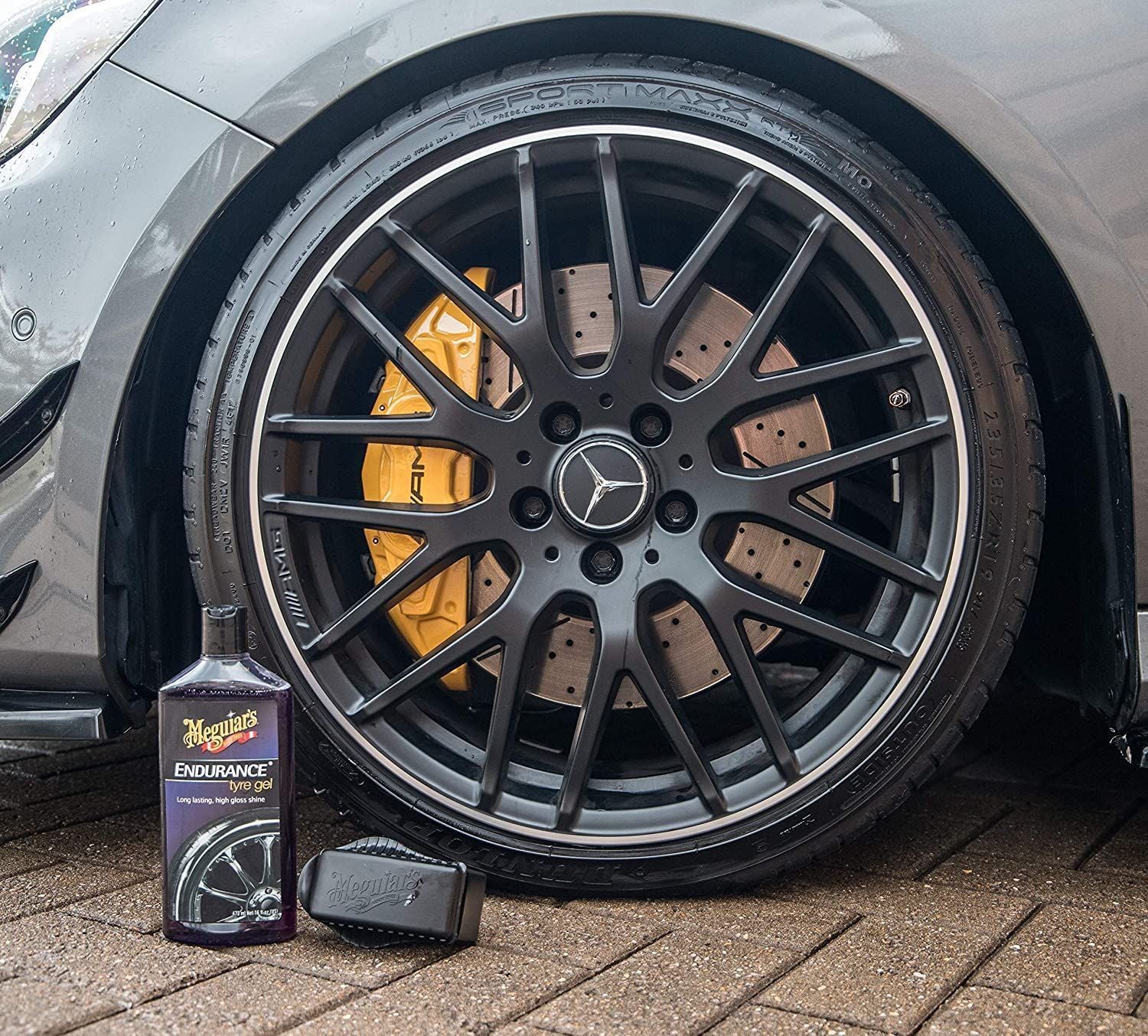 Meguiar's Endurance Gel – Gel de protection pneu longue durée, aspect noir intense