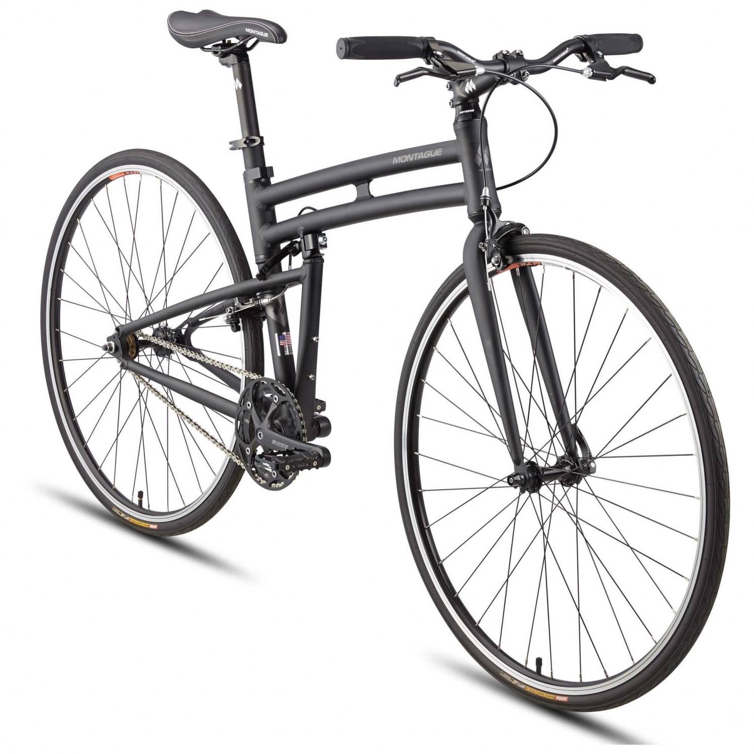 Vélo pliant Montague Boston 21" Noir Mat – Minimaliste, urbain et efficace