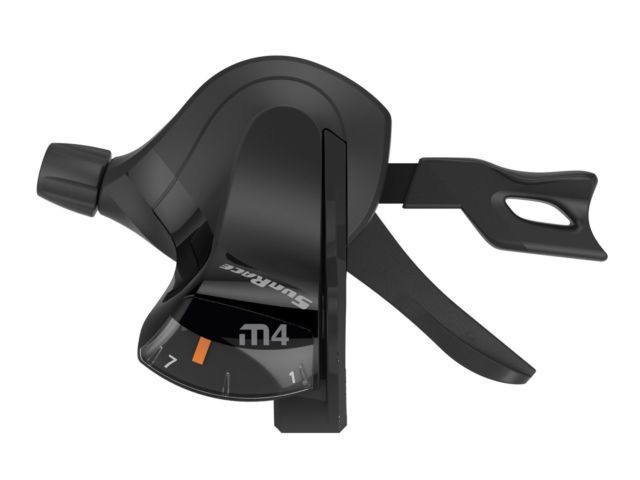 Manette de dérailleur droite S-R M4 – VTT 7 vitesses, Push/Pull