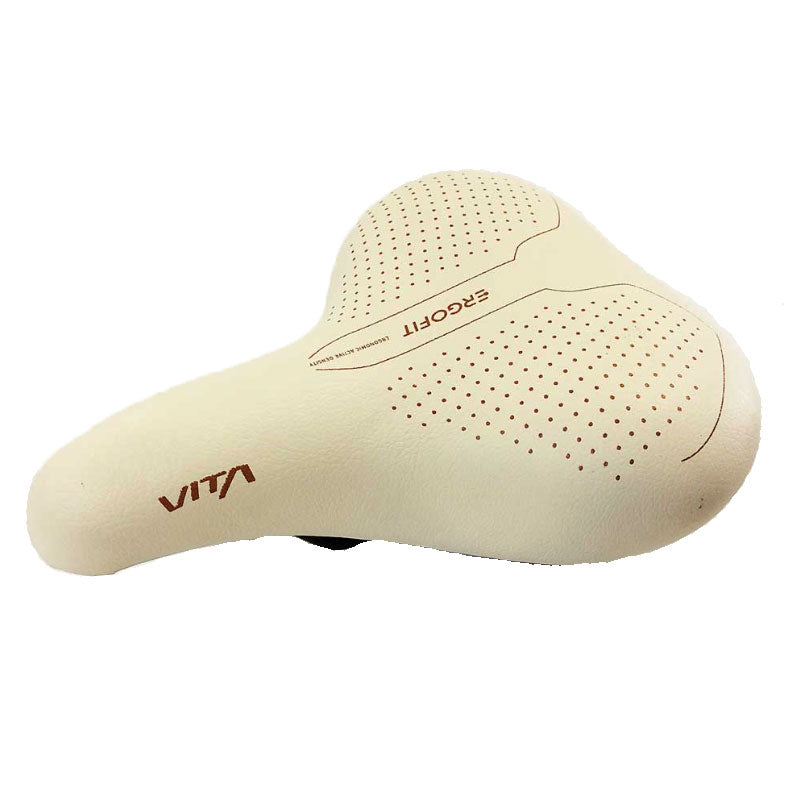 SELLE ERGOFIT Unisex BLANCHE 245mm / 200mm