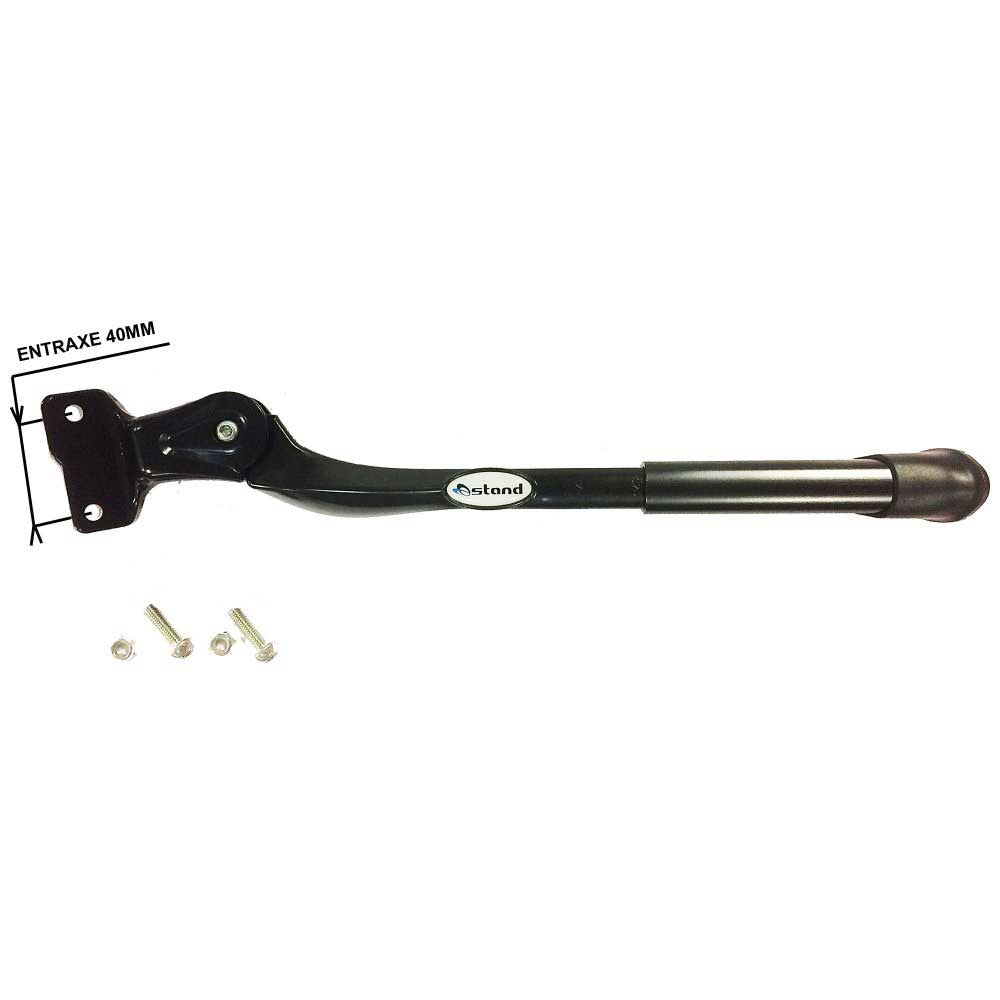 BEQUILLE RENFORCEE REGLABLE DE 24" A 29" FIXATION LATERALE 40mm VAE