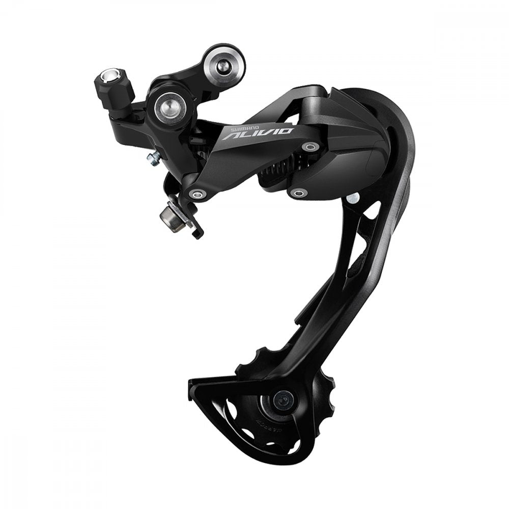 Dérailleur Arrière Shimano Alivio RD-M3100 – VTT 9 Vitesses – Chape Longue – Noir – 45T de Capacité