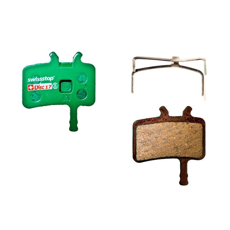 Plaquettes de frein SwissStop – Compatibles Avid Juicy & BB7 – Garniture organique Kevlar/laiton/céramique