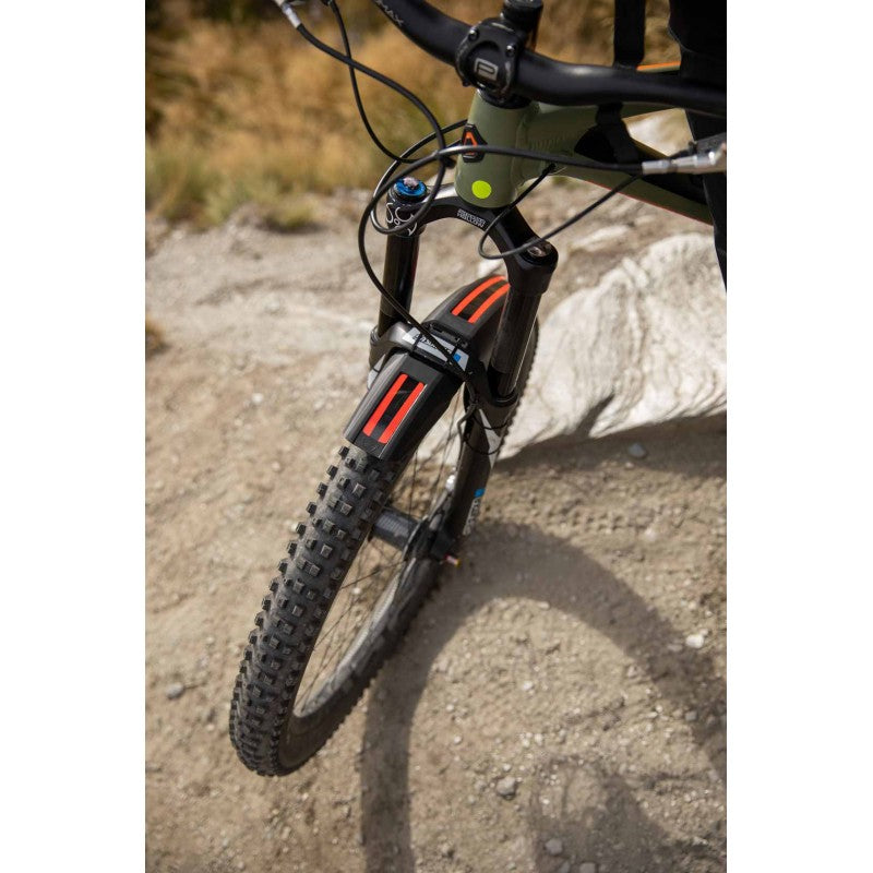 Garde-boue avant VTT – Zefal Deflector FM30 – 27.5"/29" – Pneus jusqu’à 3.0" – Montage Rilsan