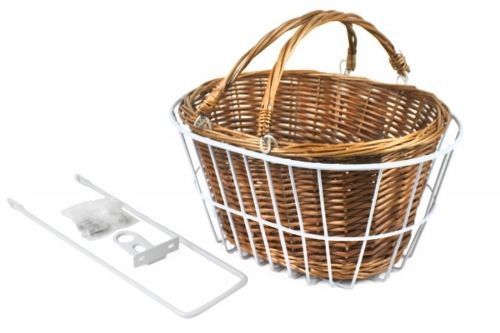 PANIER AVANT OSIER REID + SUPPORT BLANC