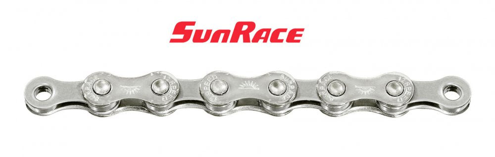 CHAINE 12 V SUNRACE SILVER 126 L