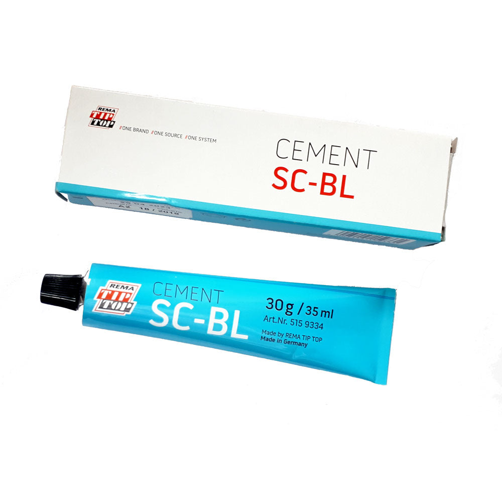 Colle de vulcanisation Special Cement Bleu Tip Top 30 g / 35 ml – Sans CFC pour réparation de chambres à air et pneus