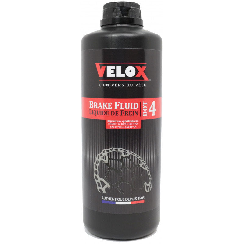 Liquide de Frein DOT 4 Velox 500 ml – Haute Performance, Point d’Ébullition 257°C