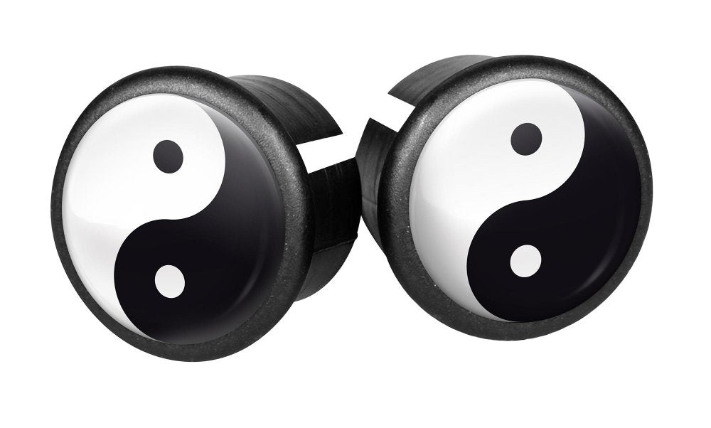 Embouts de guidon route Guidoline – Modèle Yin Yang