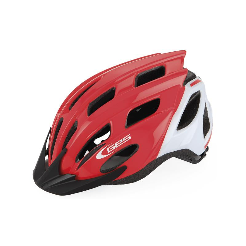 CASQUE JUNIOR INMOLD KORE ROUGE BLANC- TAILLE S: 50/56 285 gr