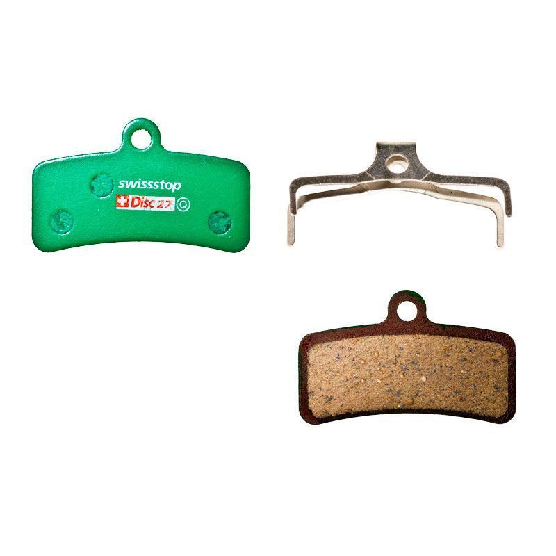 Plaquettes de frein SwissStop – Compatibles Shimano XTR, XT, SLX, Deore, Saint, Zee, TRP & Tektro – Garniture organique Kevlar/laiton/céramique