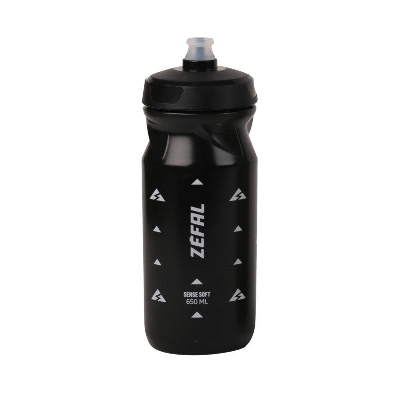 Bidon Zéfal Sense Soft 65 Noir 650ml – Léger, Souple, Sans BPA