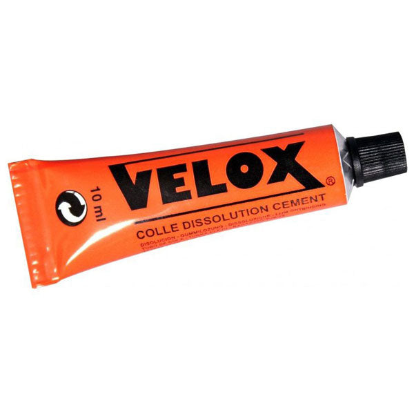 Colle de dissolution Velox 10 g – Pour rustines et réparation de chambres à air vélo
