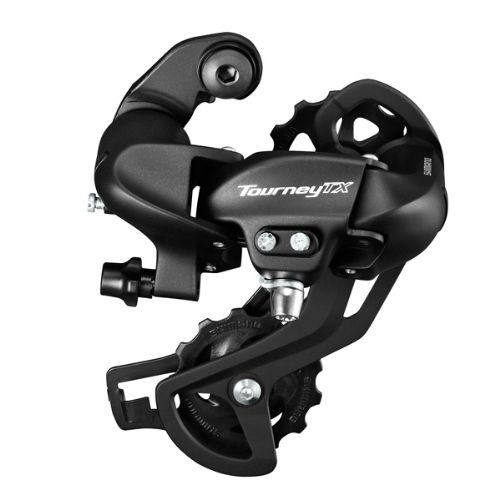Dérailleur Arrière Shimano Tourney TX80 – VTT 6/7 Vitesses – Chape Longue – Montage Direct