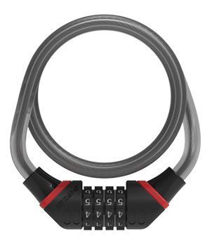 Antivol câble Zefal K-Traz C6 Code – Ø12 mm, 180 cm, sécurité 6/20, combinaison 4 chiffres, montage rapide