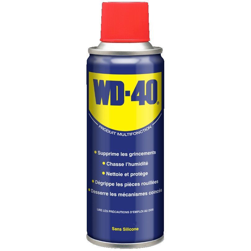 WD-40 Produit Multifonction – Aérosol 400 ml – Lubrifiant, dégrippant, nettoyant et protecteur