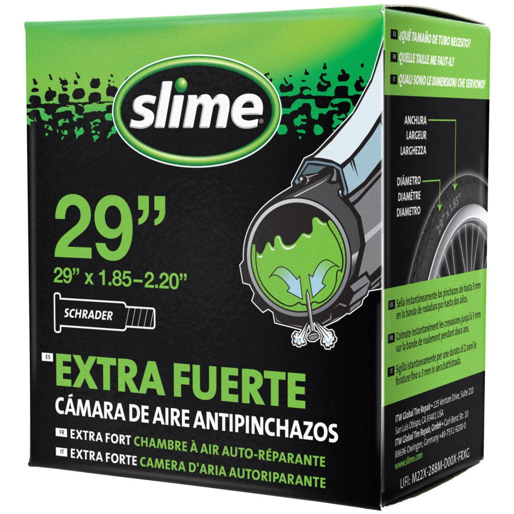 Chambre à air auto-réparante Slime 29" x 1.85/2.20 – Valve Schrader