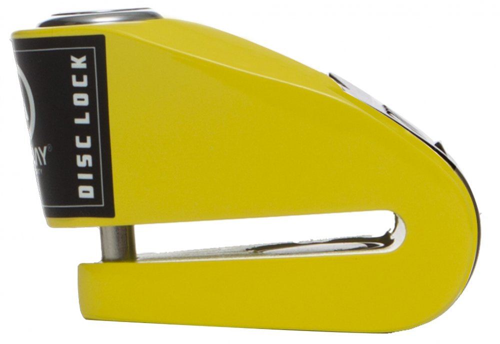 Antivol bloc-disque avec alarme Auvray B-LOCK-06 – Jaune/Noir – Ø6 mm – Spécial scooter et petites cylindrées