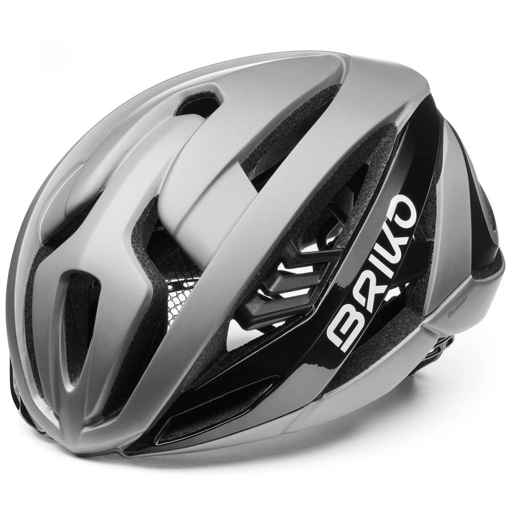 CASQUE QUASAR ARGENT NOIR  BRIKO L 58/63CM INMOLD