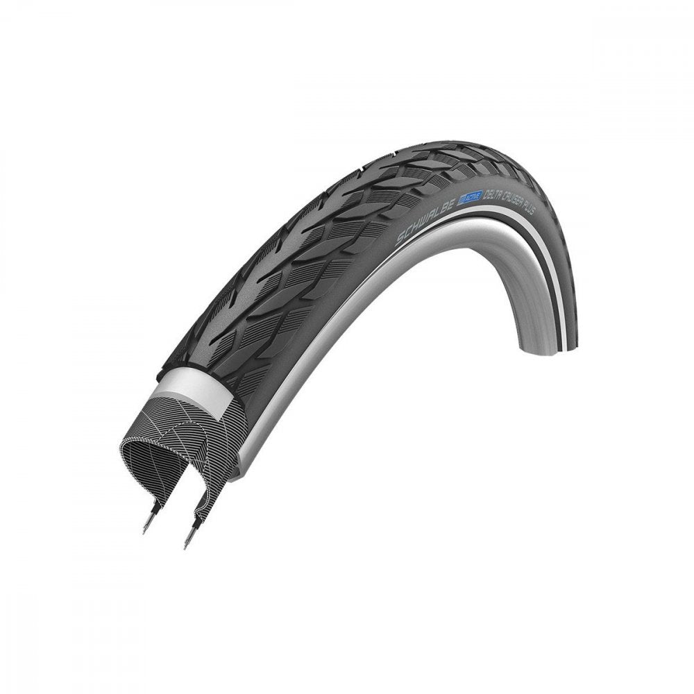 Pneu Vélo Schwalbe Delta Cruiser Plus 26x2.00 – PunctureGuard & TwinSkin (50-559)
