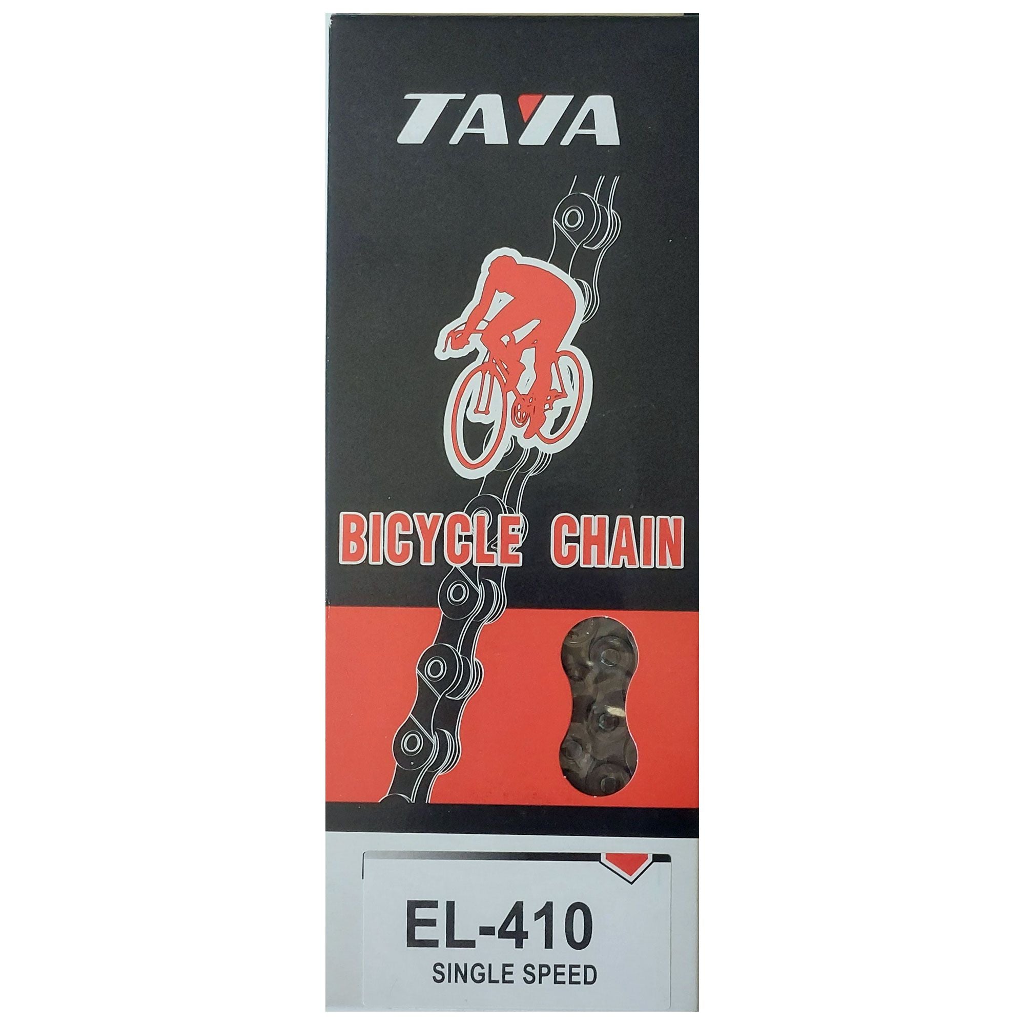 CHAINE 1/3 V STANDARD TB410 112 MAILLONS 1/2" x 1/8" NOIRE