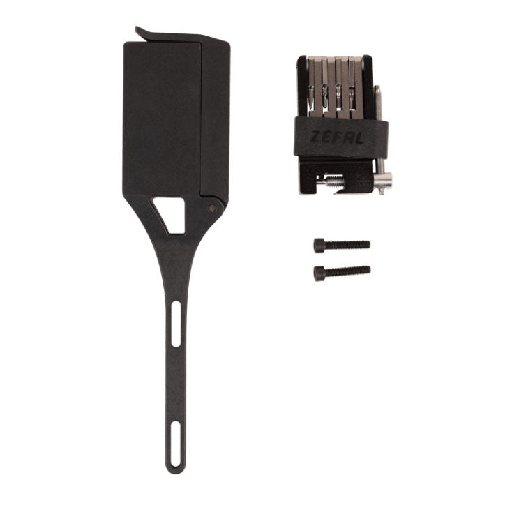 Multi-outils vélo AFA 8 Plus – 8 fonctions avec support intégré sous porte-bidon
