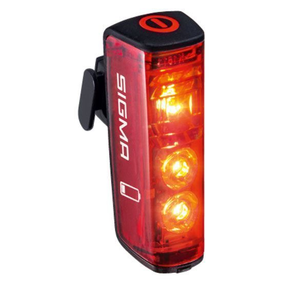 Feu arrière vélo SIGMA BLAZE – Recharge USB, automatique & feu stop à capteur, visibilité 500 m