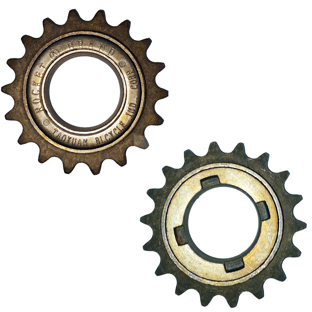 Roue Libre 1 Vitesse – 18 Dents – Pas 1/2"x1/8" – Filetage à Droite – Transmission Monovitesse