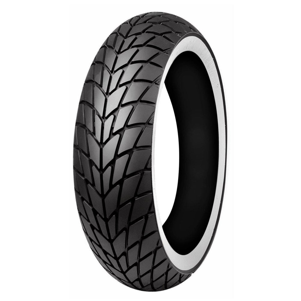 Photo de PNEU SCOOTER WHITE WALL 4.50-10C B61 76N par MITAS