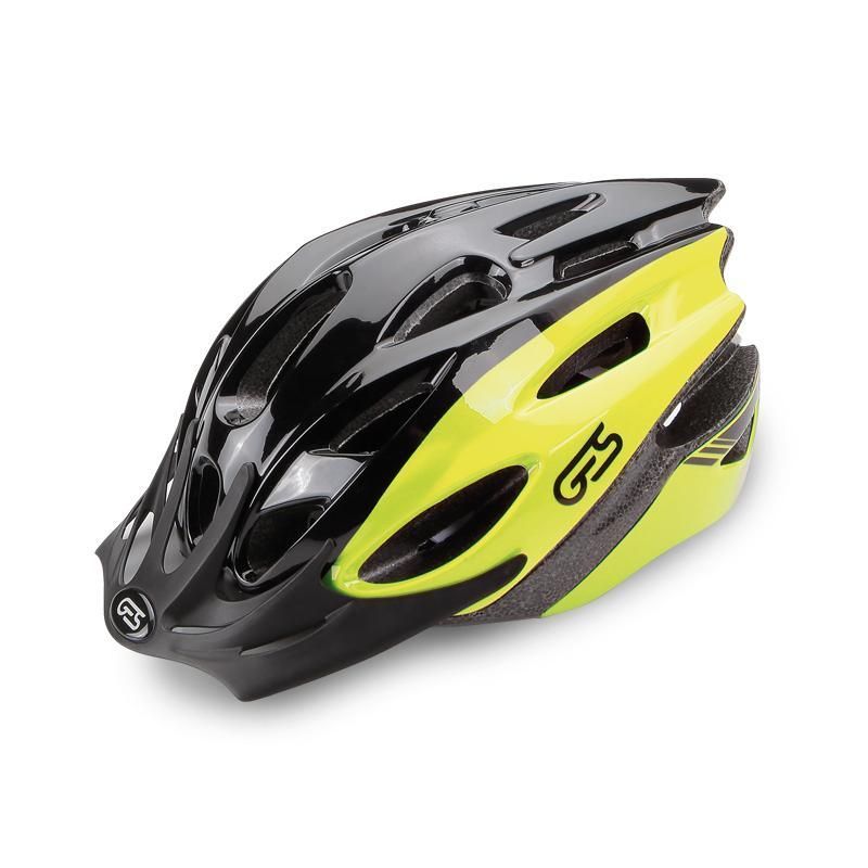 CASQUE ROCKET L 58/62 JAUNE / NOIR