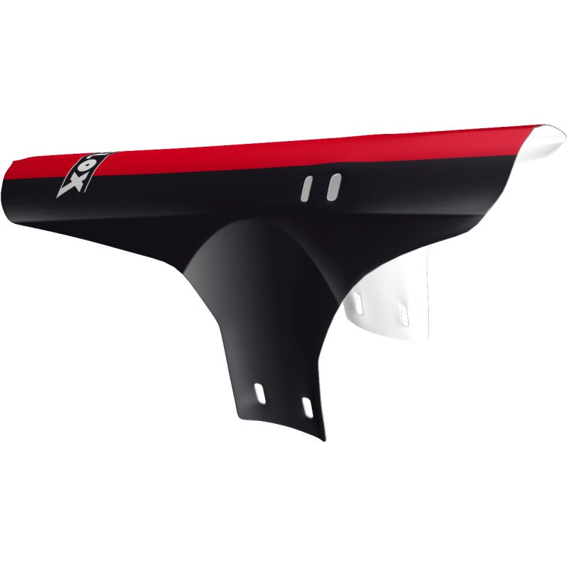 GARDE BOUE AV COLLIER - Noir Rouge