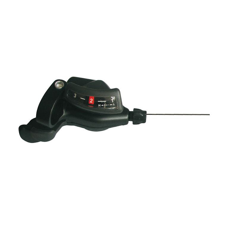 Manette de dérailleur gauche Microshift TSM38-3 – VTT 3 vitesses, compatible Shimano