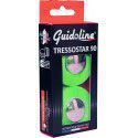 Ruban de guidon Guidoline Tressostar x2 – Vert tressé en coton