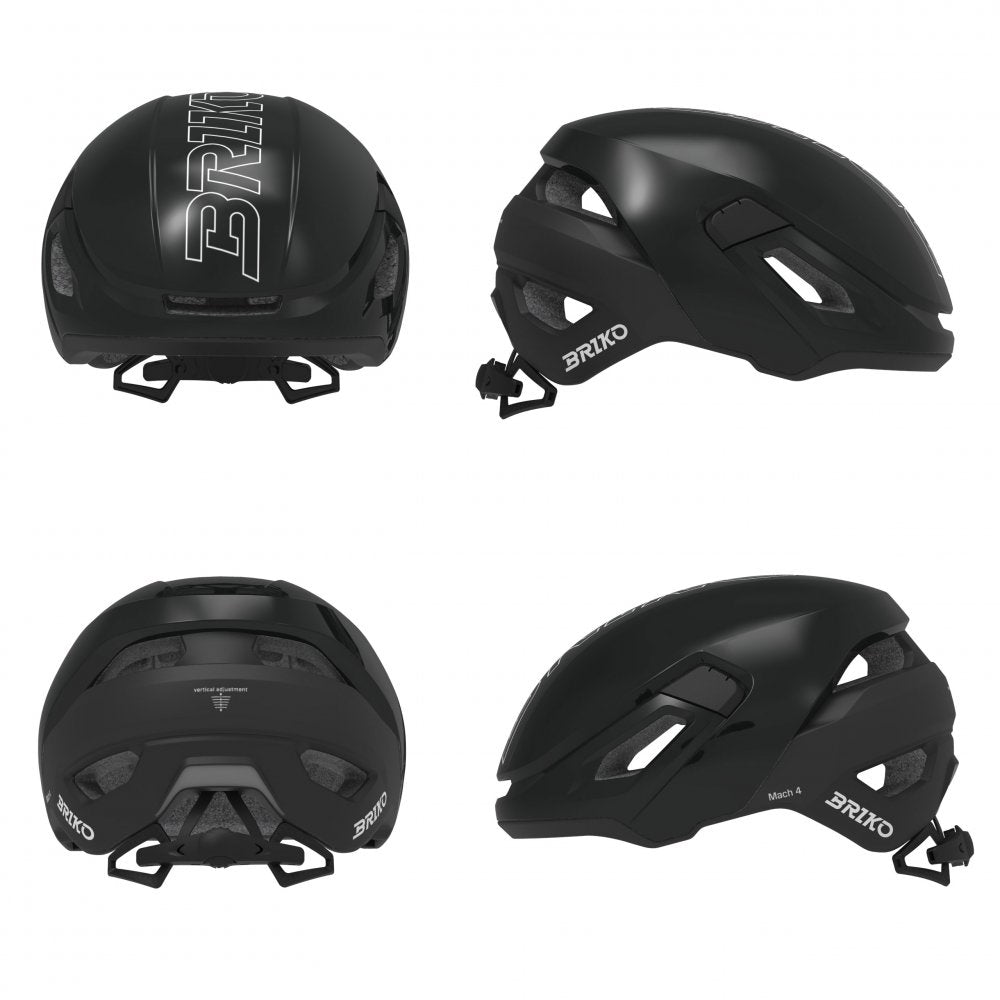 CASQUE MACH 4 NOIR BRIKO M 54/58CM INMOLD