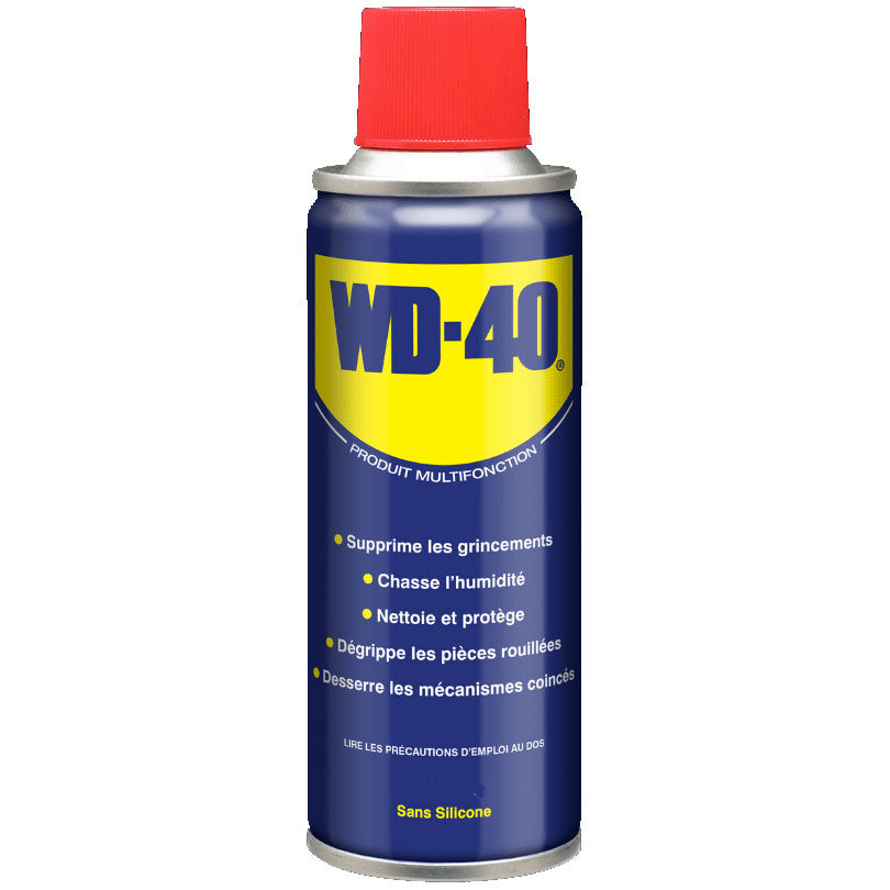 WD-40 Produit Multifonction – Aérosol 400 ml – Lubrifiant, dégrippant, nettoyant et protecteur