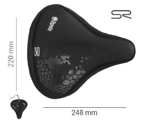 Couvre-selle Selle Royal Memory Foam – Taille L 300 x 222 mm, ultra confort