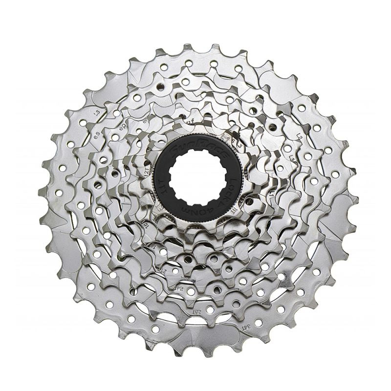 Cassette VTT/Route Sunrace CSM66 8 Vitesses – 11x34 – Finition Silver – Large Plage de Développements