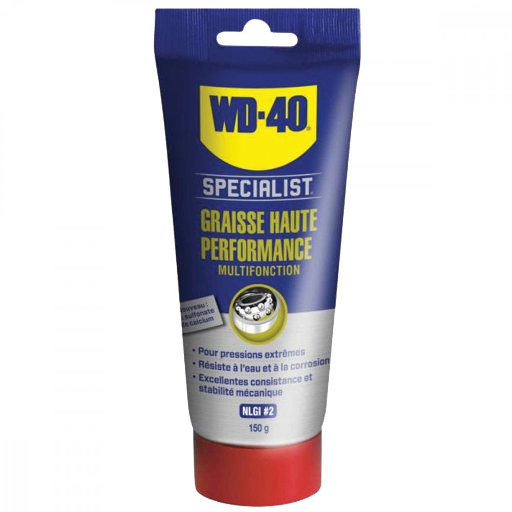 Graisse Haute Performance Multifonction WD-40 Specialist 150 g – Résistance Extrême & Protection Anticorrosion
