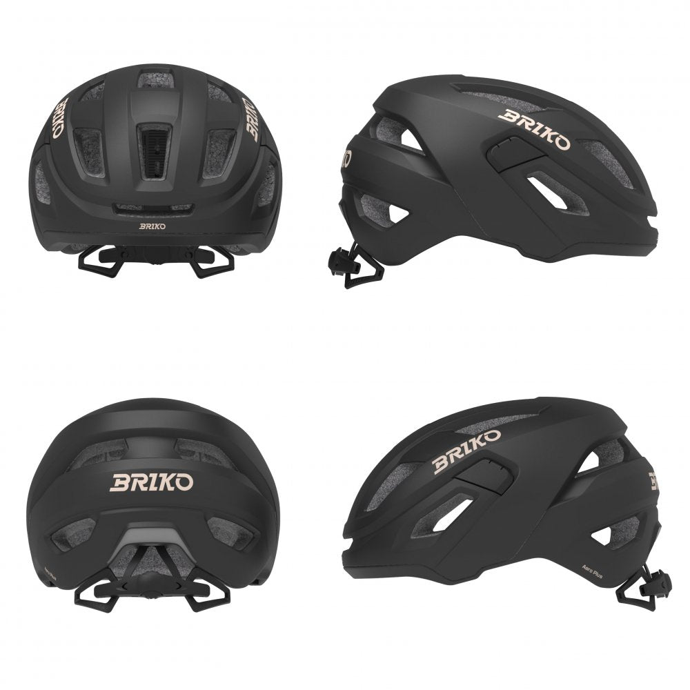 CASQUE AERO PLUS NOIR BRIKO L 58/61CM INMOLD
