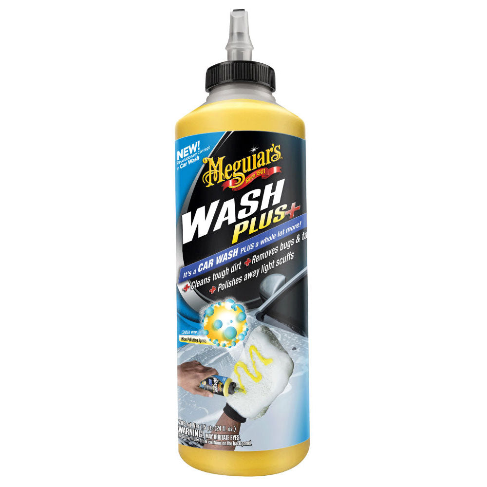MEGUIAR'S Car Wash 709 ml – Shampoing auto haute brillance