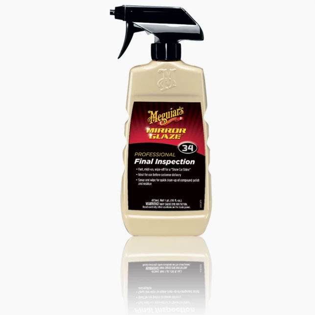 Meguiar's Spray Contrôle Final 473 ml – Brillance instantanée, dépoussiérant sans silicone, compatible peinture