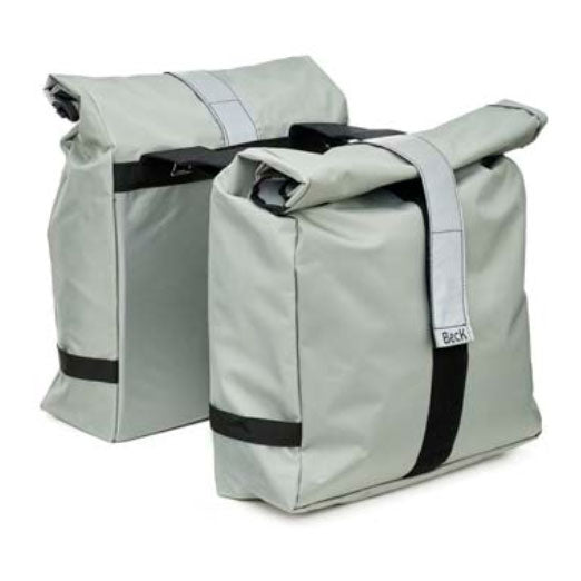 PAIRE SACOCHES BECK ROLL Silver 34x12x33 30 Litres 23-BE-902