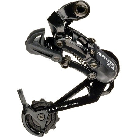 Dérailleur Arrière SRAM X4 – VTT 9 Vitesses – Chape Longue – Noir