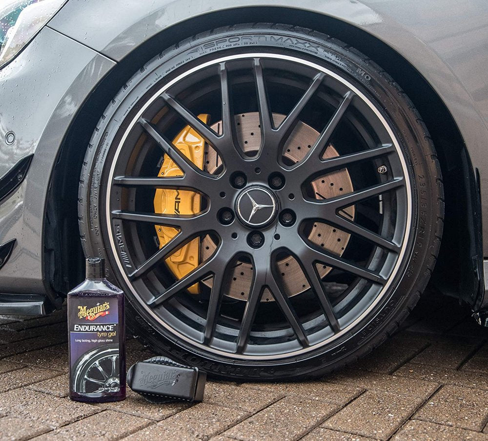 Meguiar's Endurance Gel – Gel de protection pneu longue durée, aspect noir intense